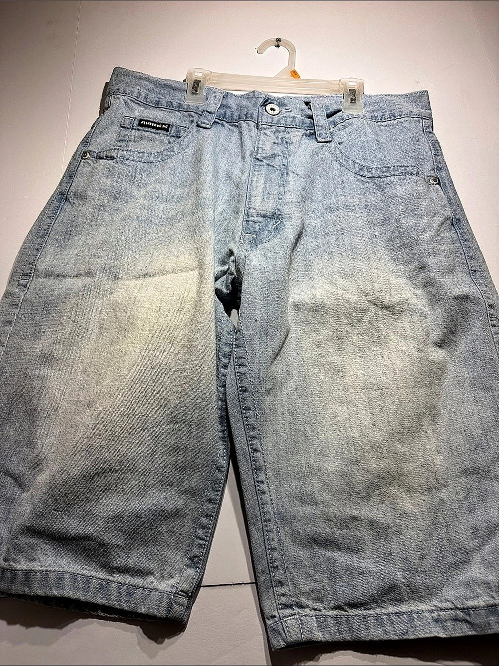 Vintage Avirex Men's Denim Jean Shorts Size 34